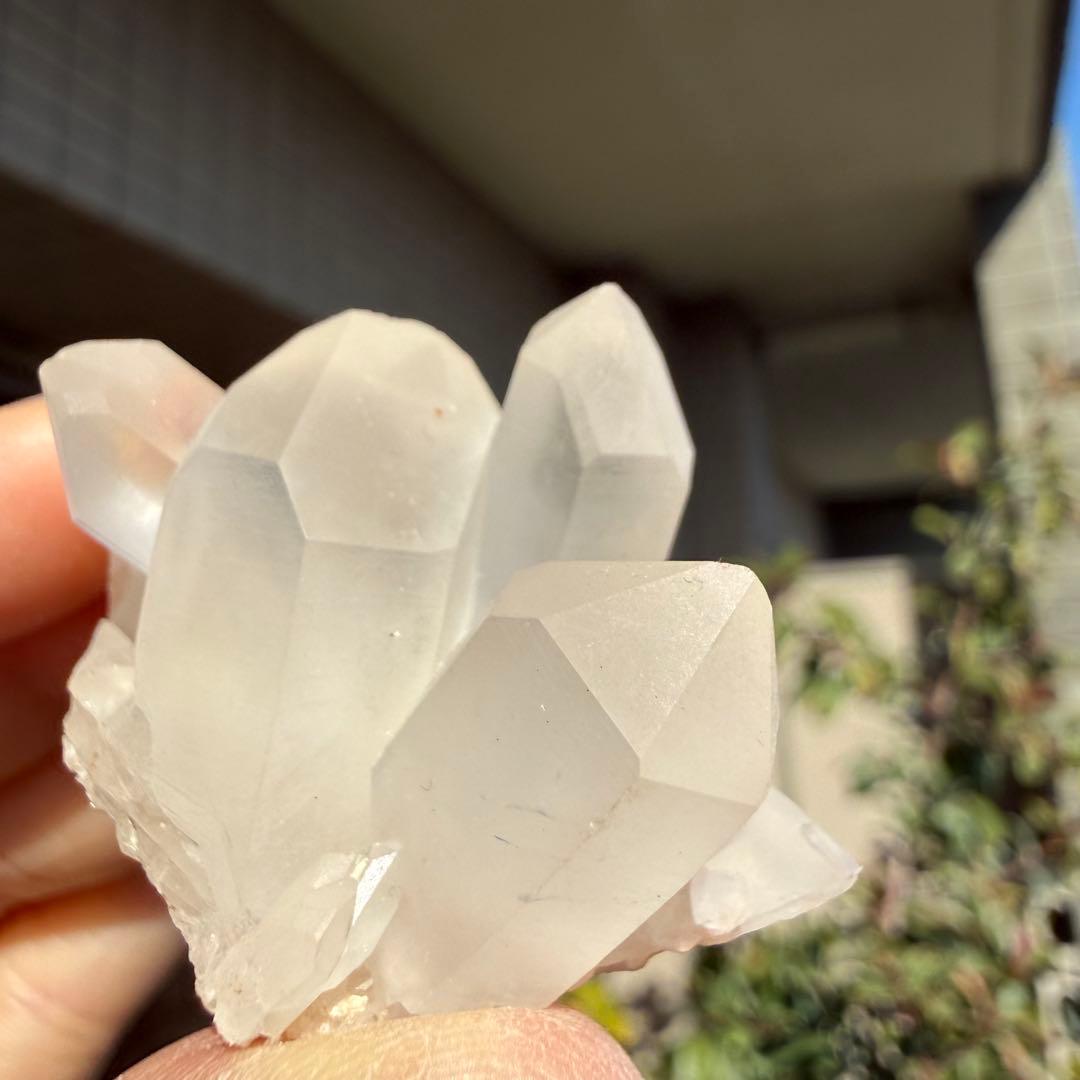 自然色　水晶クラスター モリオン　13個セット　1kg 水晶　原石　自然石c1