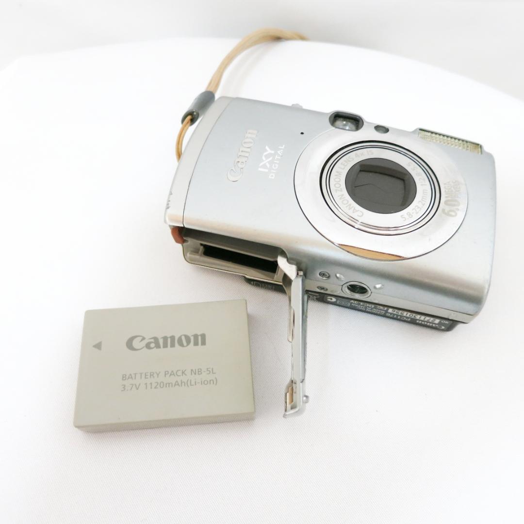 Canon IXY DIGITAL 800ISコンパクトデジタルカメラ シルバー