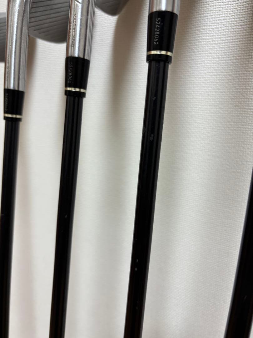 ホンマゴルフ　747VX 6本セット　重量　カーボン　シャフト