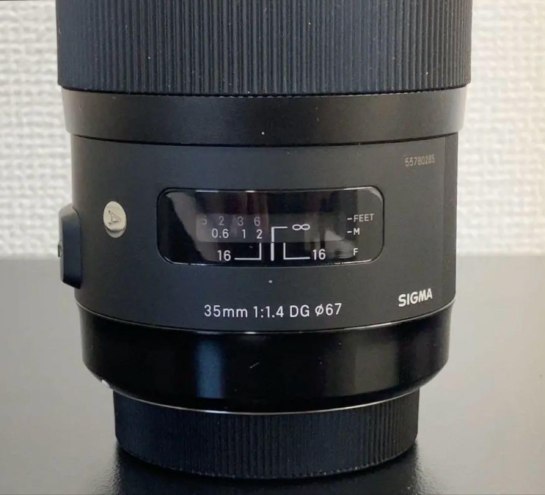 SIGMA 35mm F1.4 DG レンズ