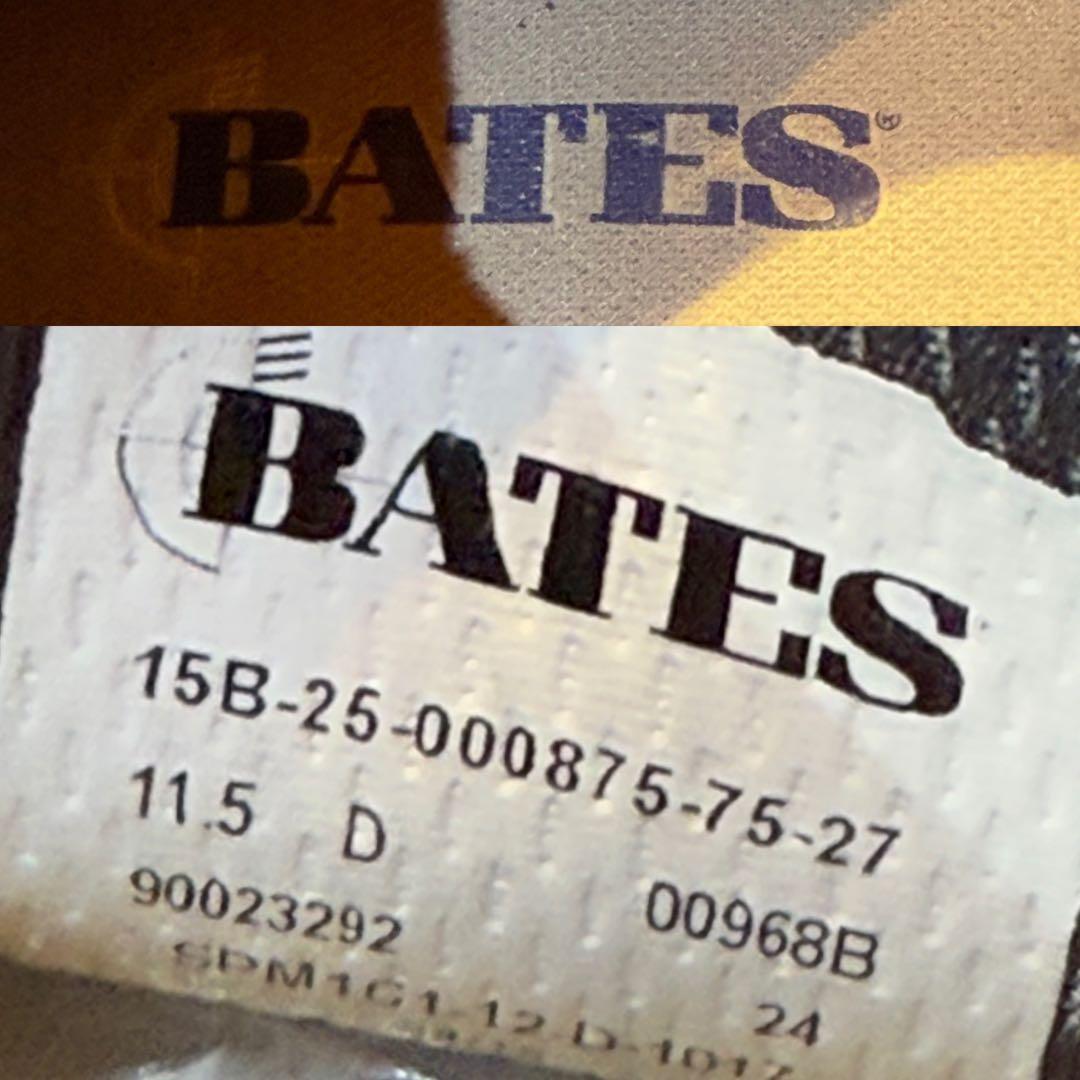 BATES レザーシューズ ミリタリー　軍物革靴プレーントゥ 11 1/2 D