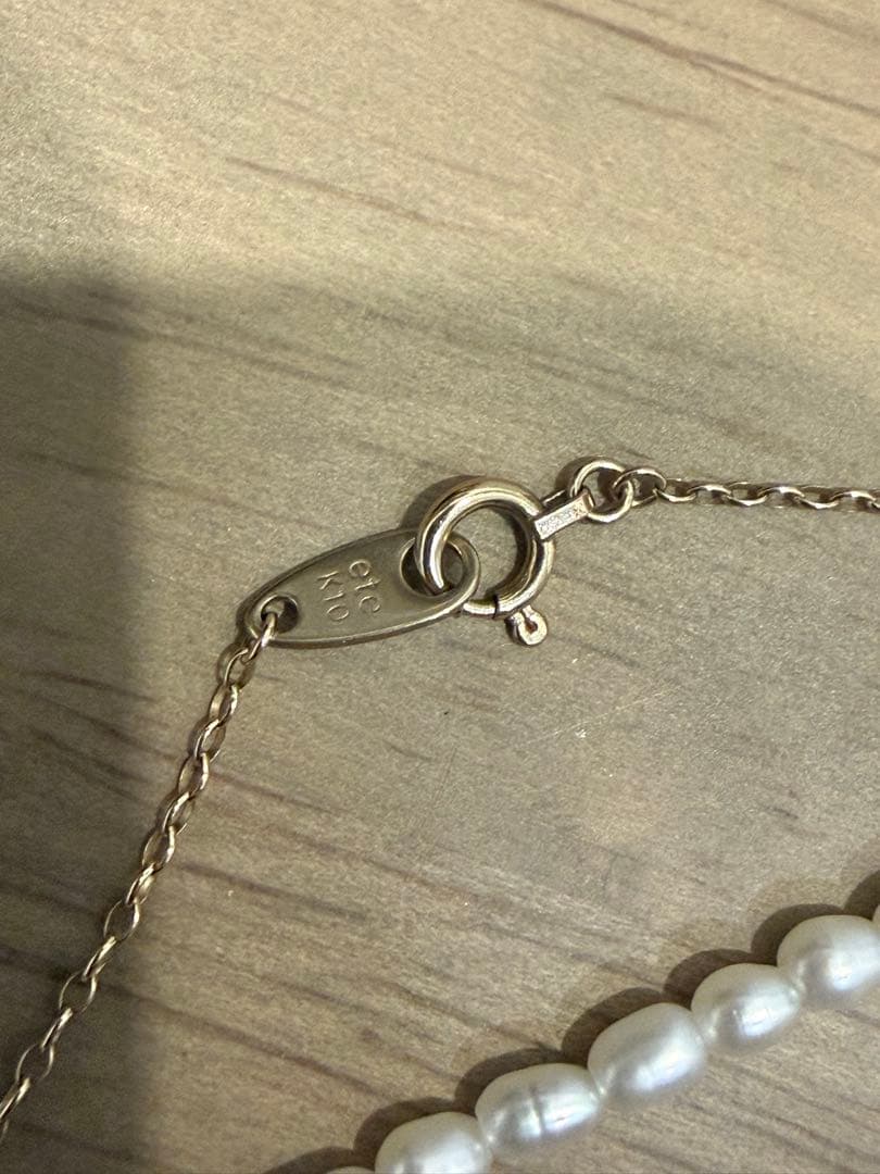 ete K10YG パール ネックレス