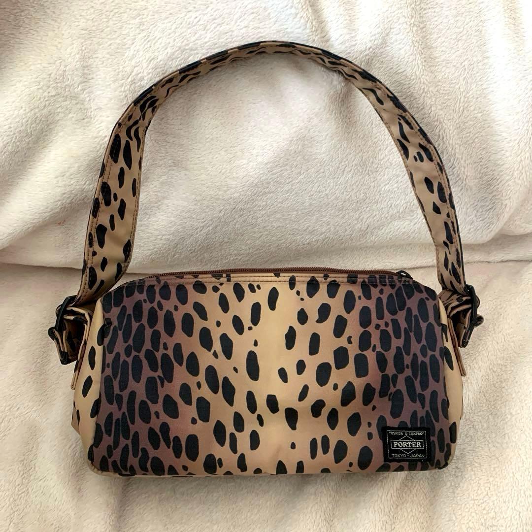 【ヘッドポーター】 ★希少★ レオパード柄 ワンショルダー