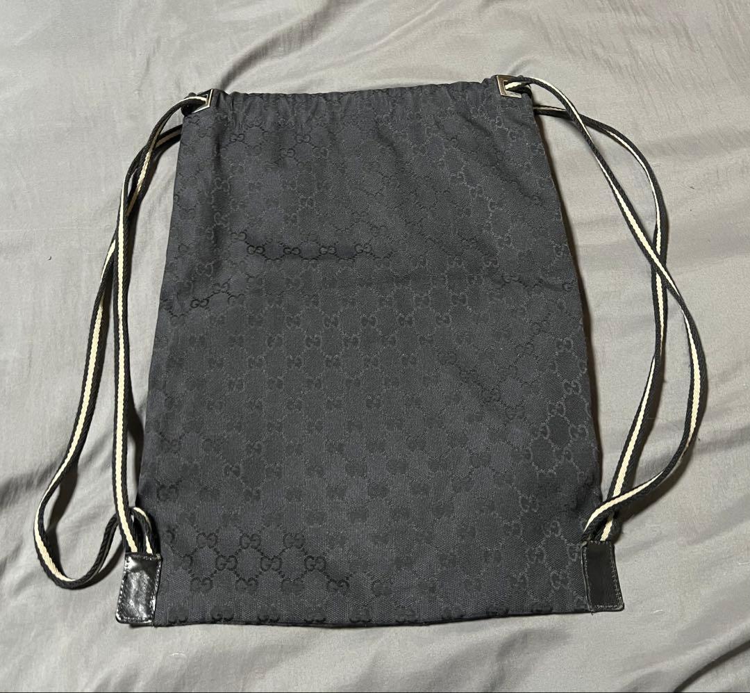 GGキャンバス シェリーライン ドローストリング バックパック