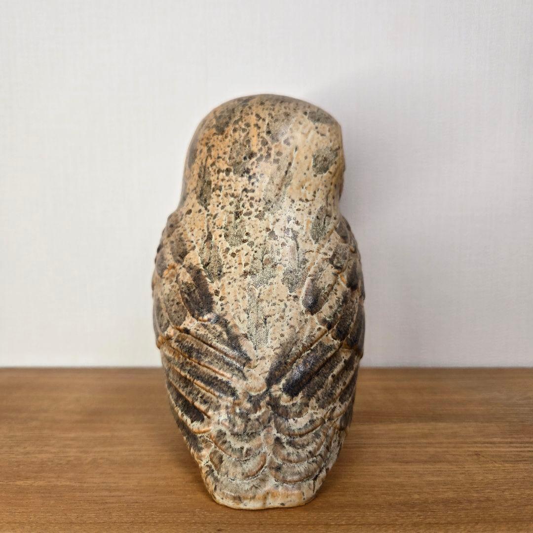 リサラーソン（Lisa Larson）フクロウ 陶器 置物