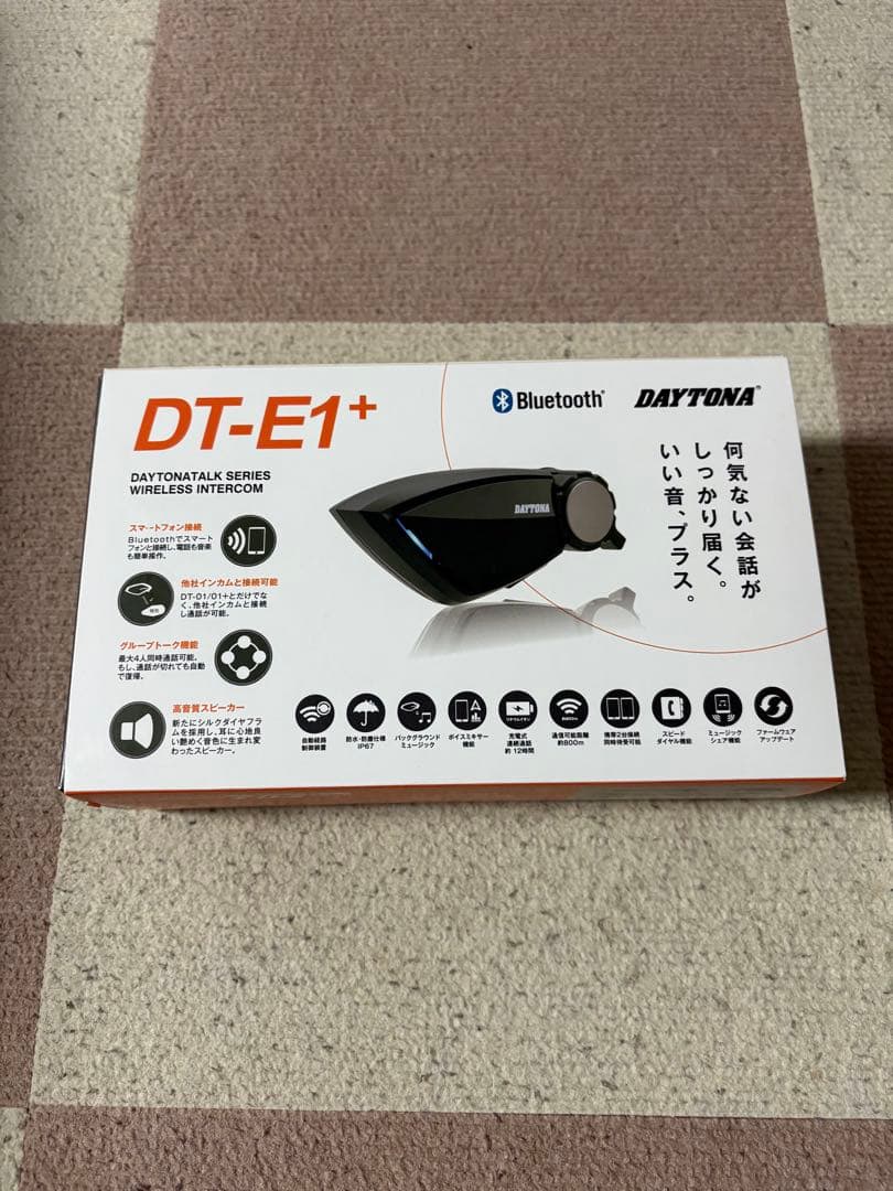 DAYTONA DT-E1+ Bluetooth インカム