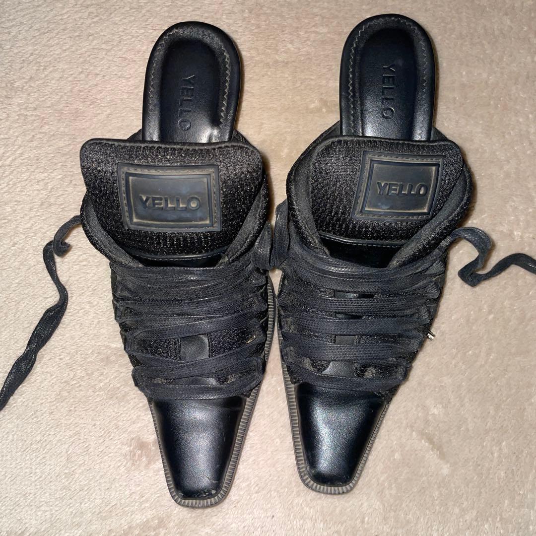 靴 YELLO/SHOOTER SNEAKER MULES