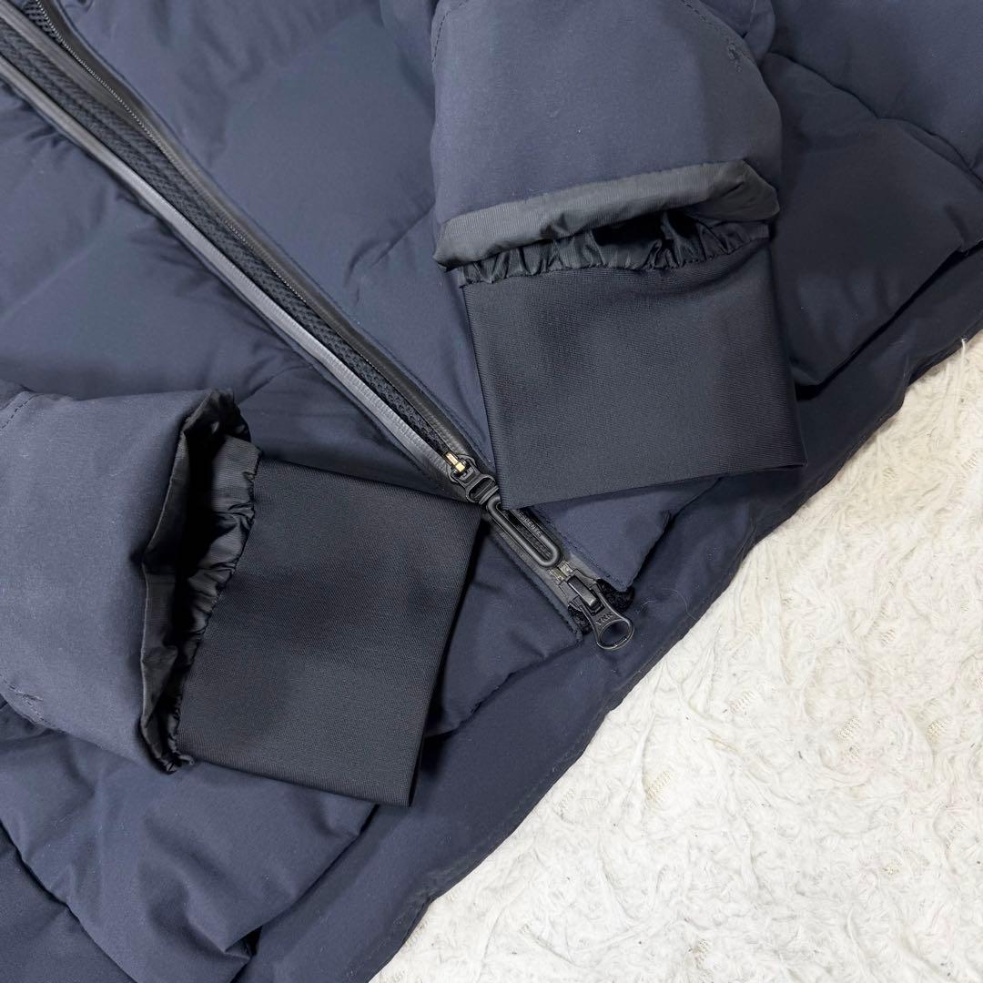 【美品】水沢ダウン　オルテライン　レジリエント　ジャケット　ネイビー　定価12万