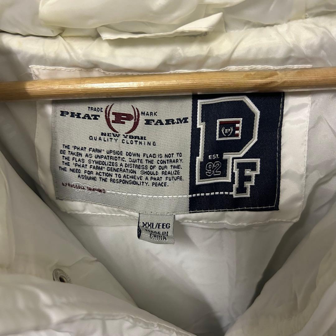 00s ファットファーム ダウンジャケット ダウンコート XXL 未使用タグ付き