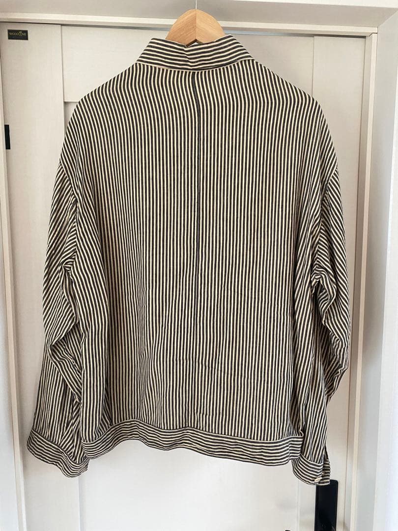 comoli ヒッコリーストライプジャケット