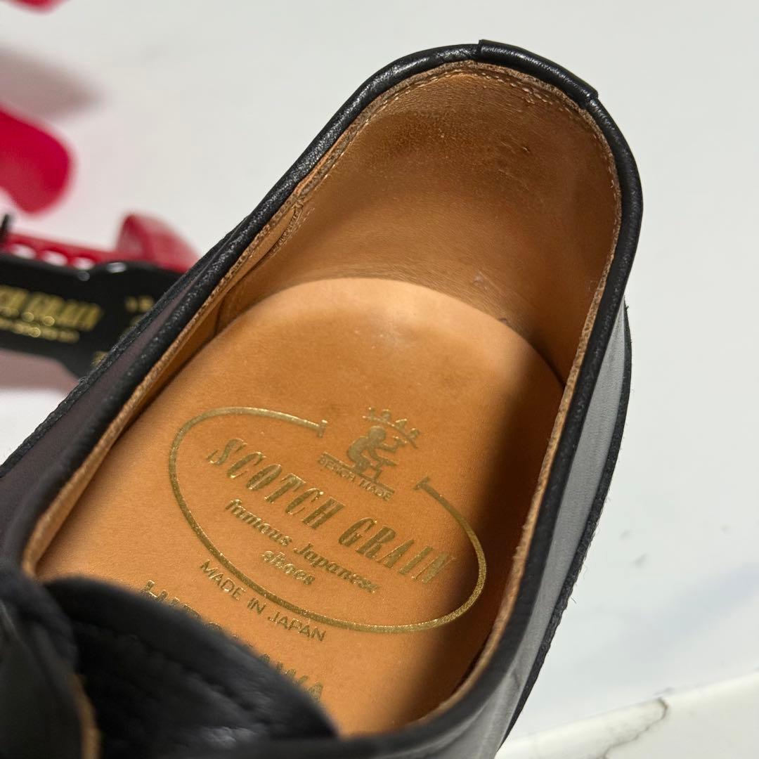 ⭐️極美品⭐️スコッチグレイン　2778 ビジネスシューズ　ブラック　レザー