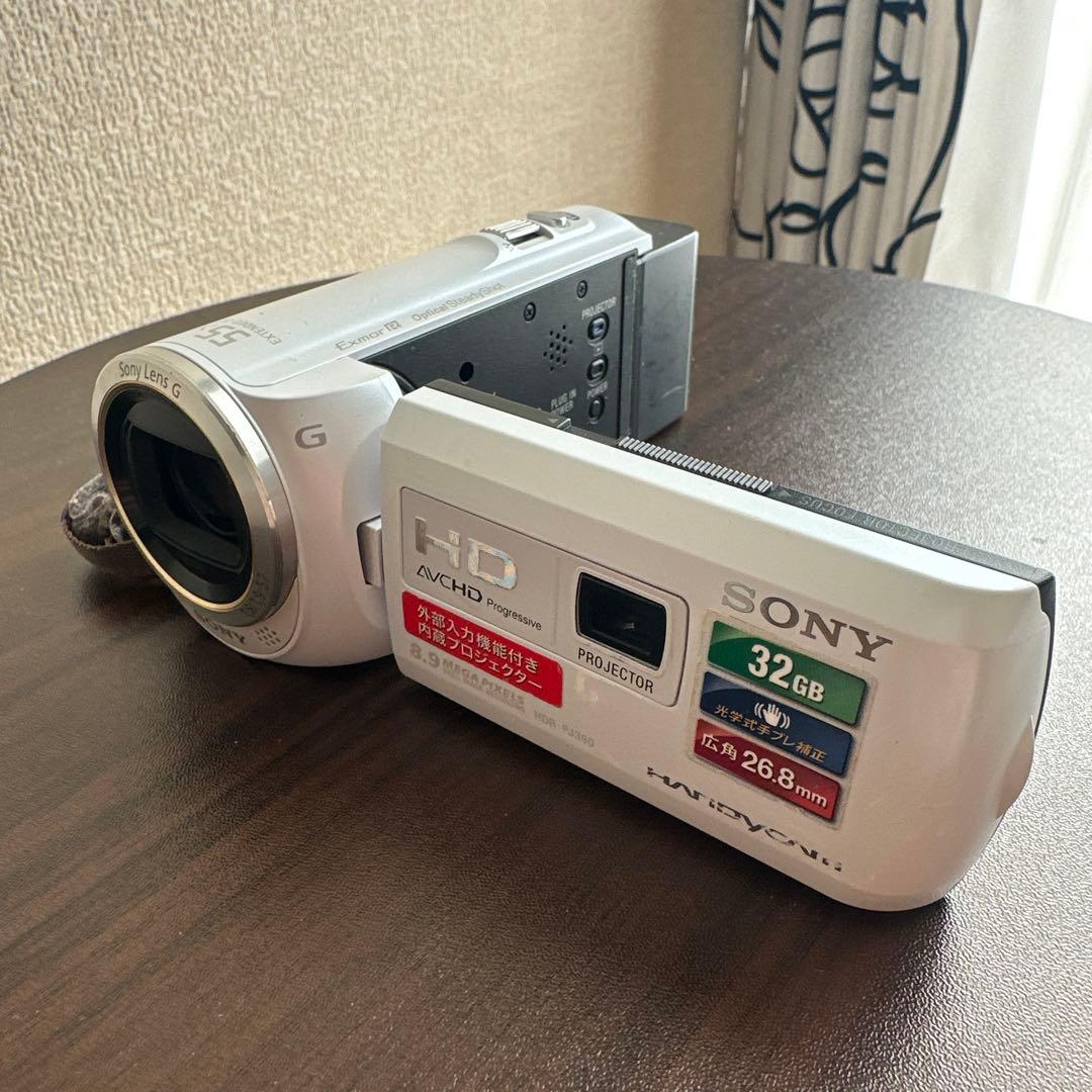 一日限定価格‼️SONY HANDYCAM HDR-PJ390 プロジェクター機能