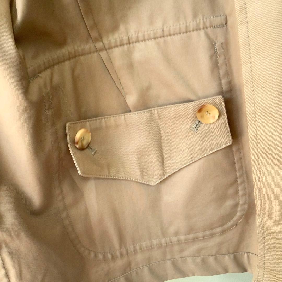 極美品 英国製グレンフェル Grenfell ジャケット 40 カーキ 黒タグ