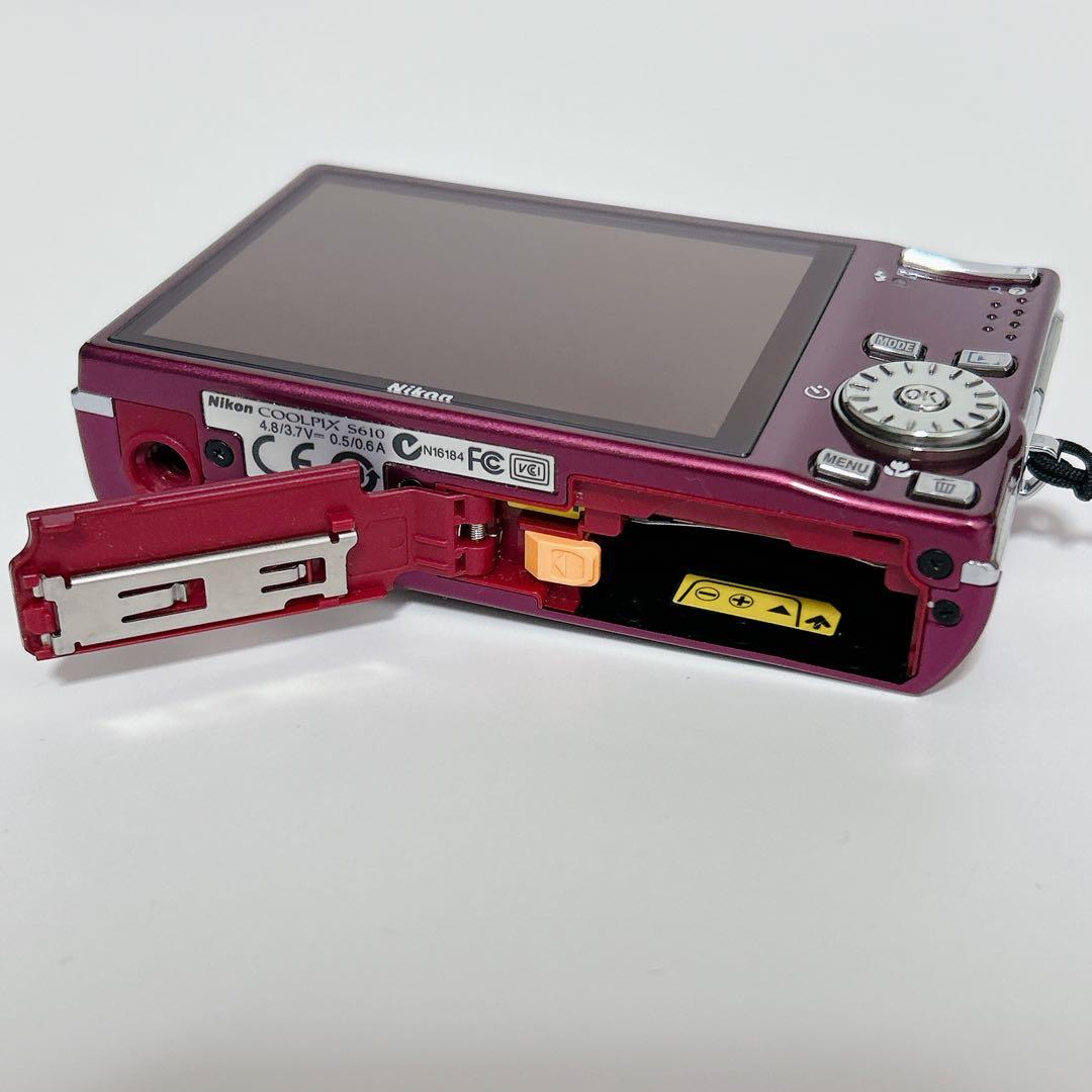 人気色✨ Nikon COOLPIX S610 パープル 充電器 バッテリー付
