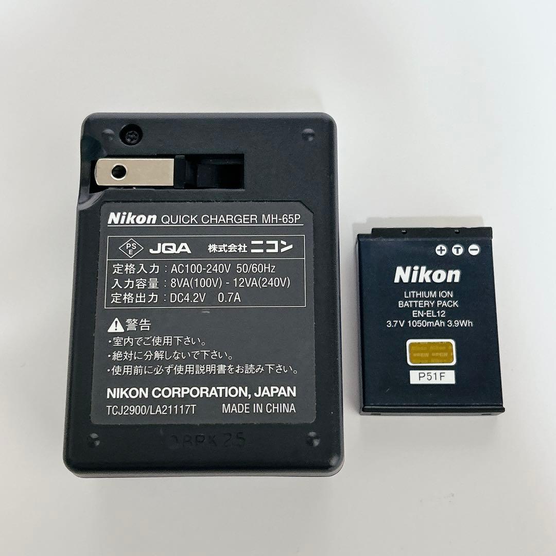 人気色✨ Nikon COOLPIX S610 パープル 充電器 バッテリー付