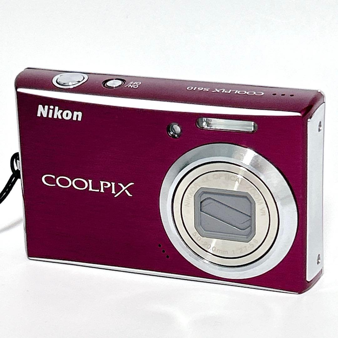 人気色✨ Nikon COOLPIX S610 パープル 充電器 バッテリー付