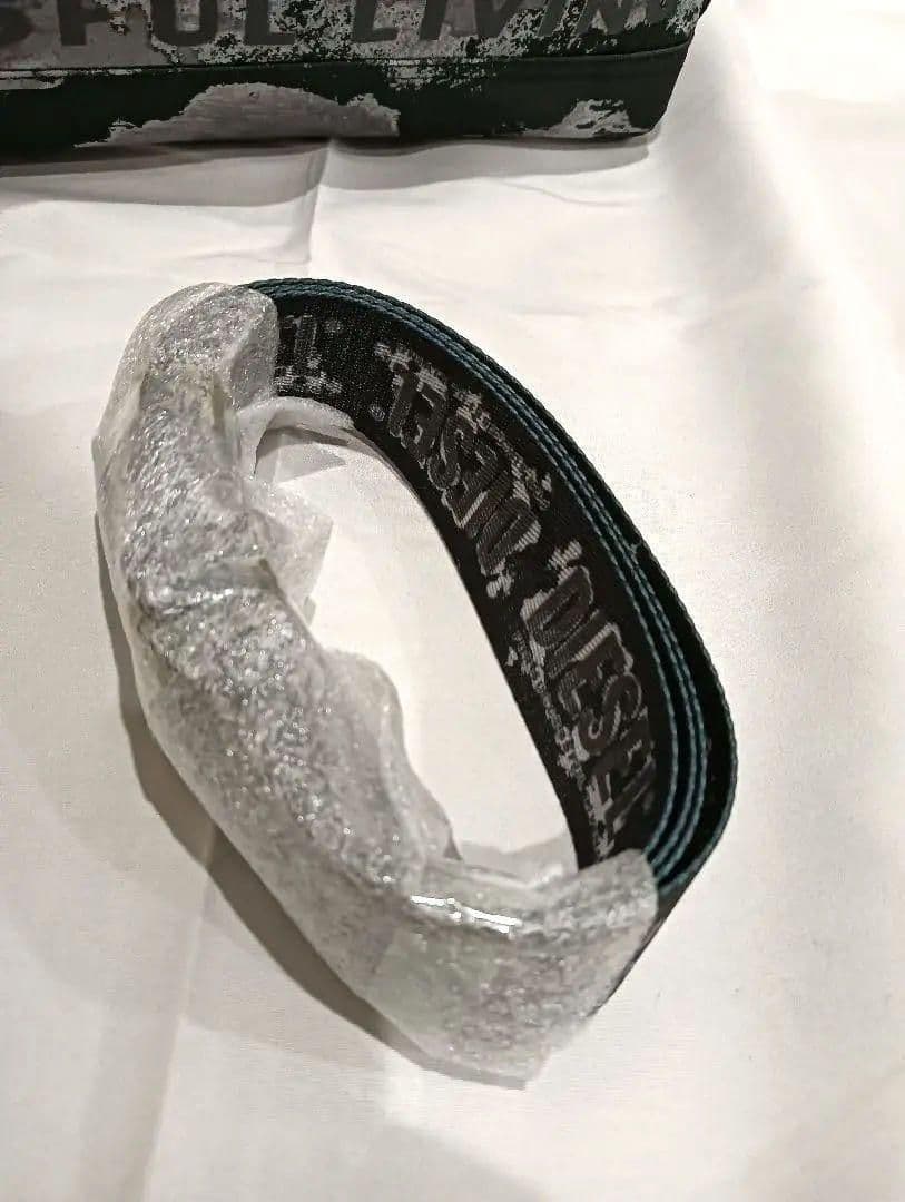 DIESEL ディーゼル ボストンバッグ ブラック グレー