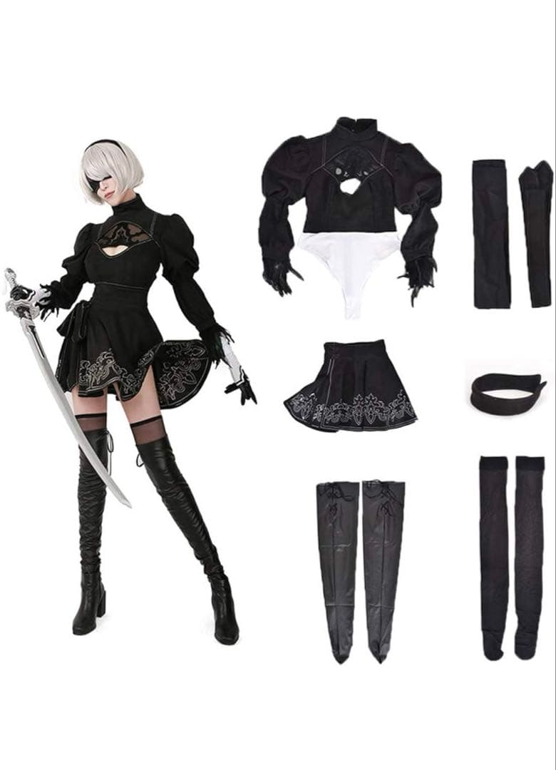 ニーアオートマタ 2b コスプレ フルセット
