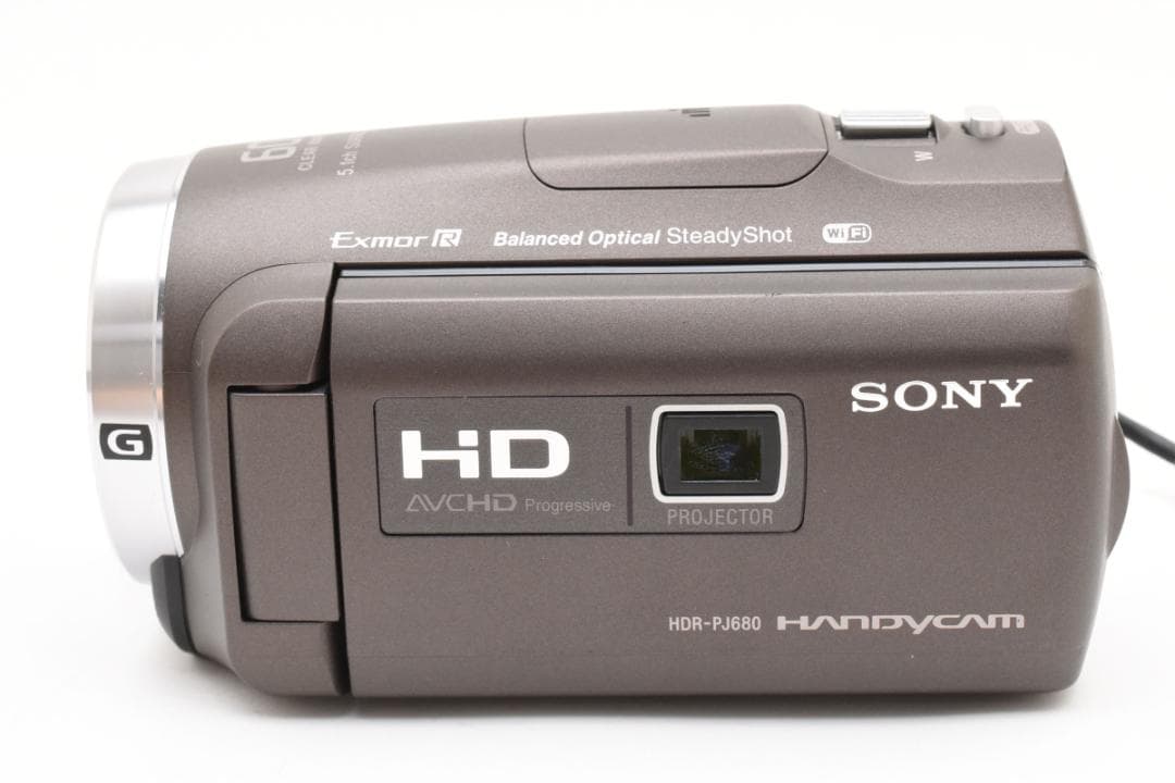 ★動作品★ソニー SONY ビデオカメラ HDR-PJ680 ブラウン★