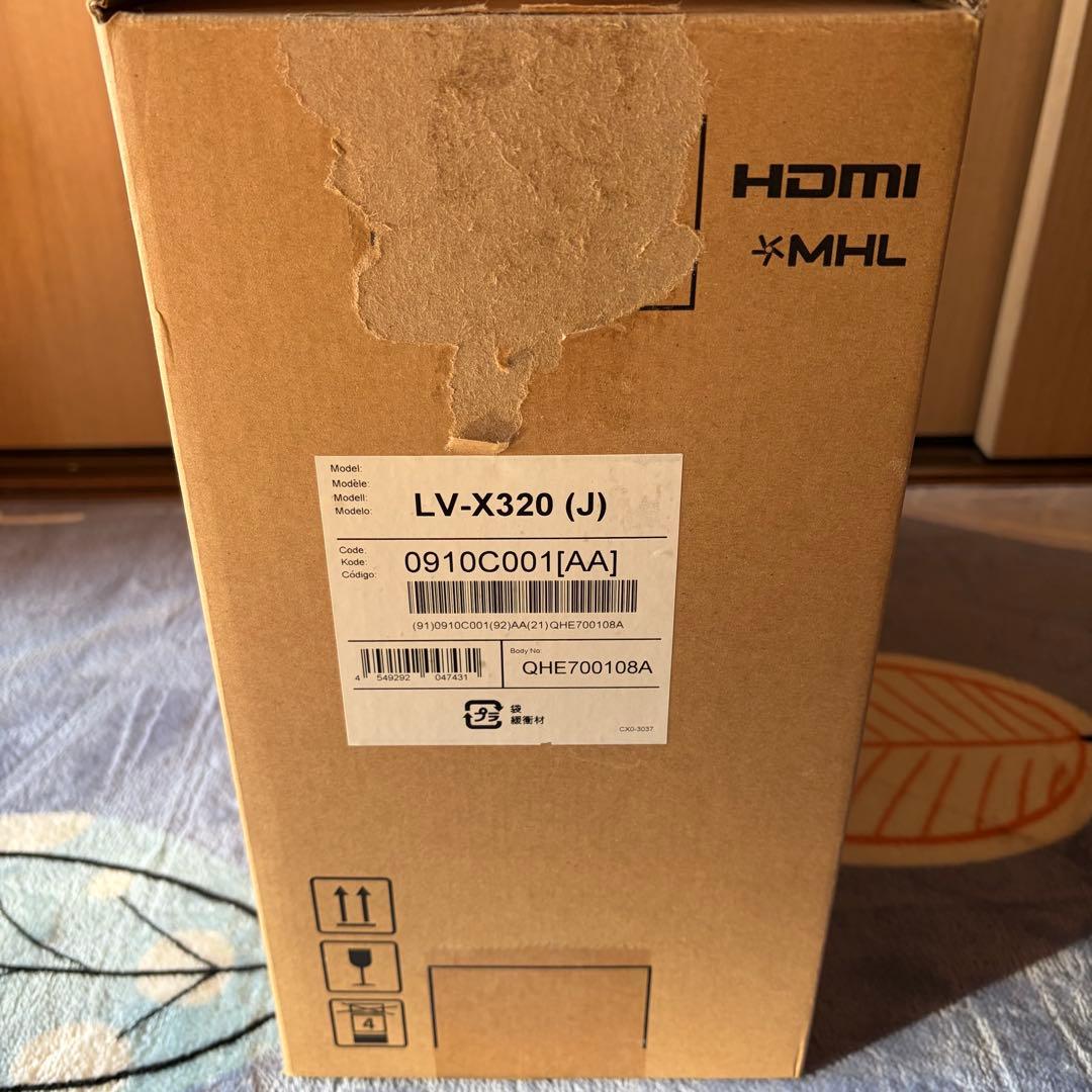 【未使用品】Canonビジネスプロジェクター/ポータブルモデルLV-X320