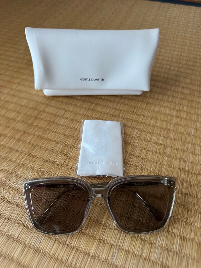 GENTLE MONSTER グレー サングラス ケース付き