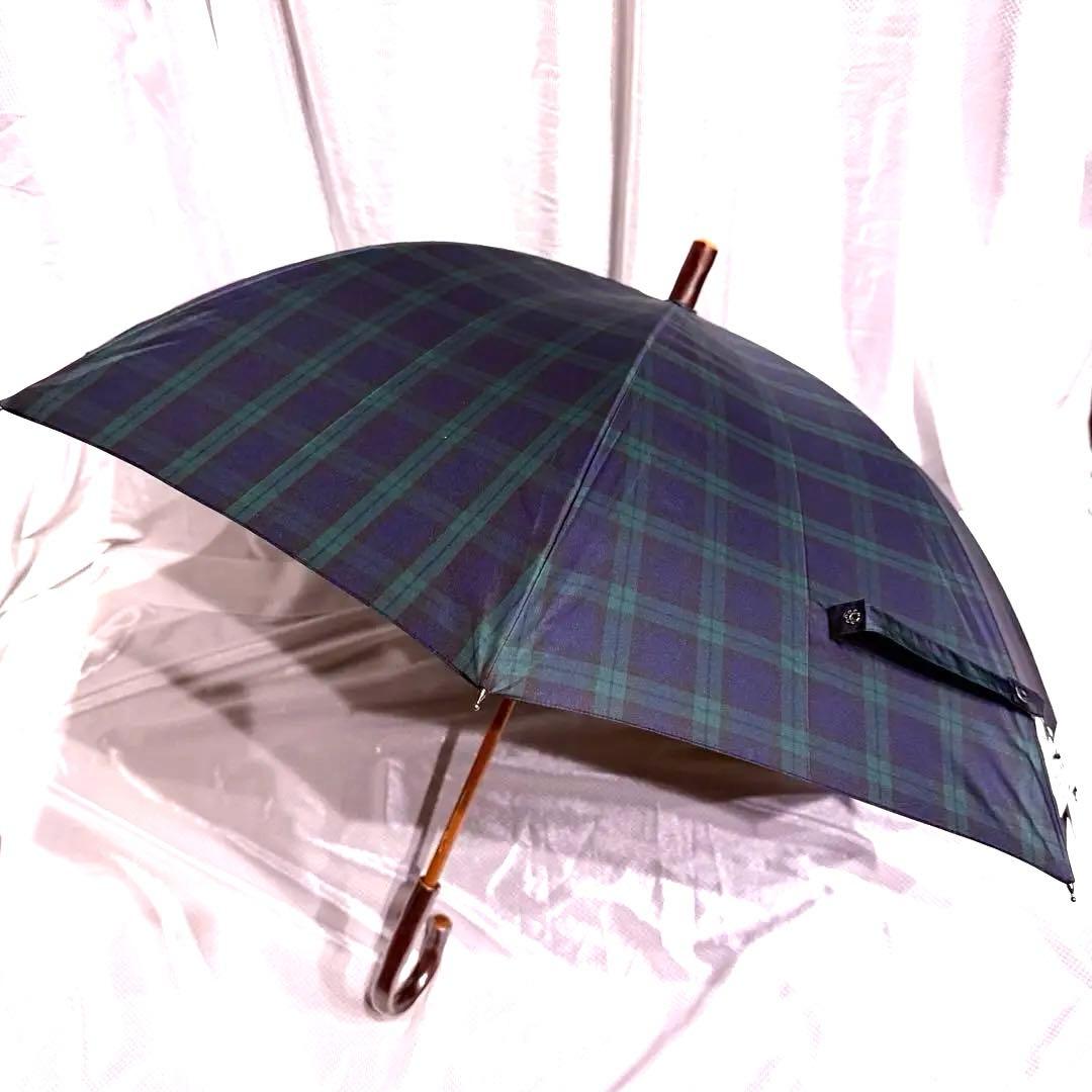 【新品】　Bon Bon store 傘　チェック　スタンダード58cm タグ付
