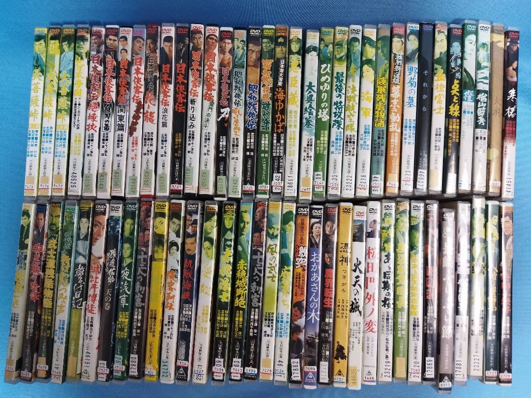東宝　時代劇　レンタルアップDVD　67点まとめ大量セット　野菊の墓ひめゆりの塔