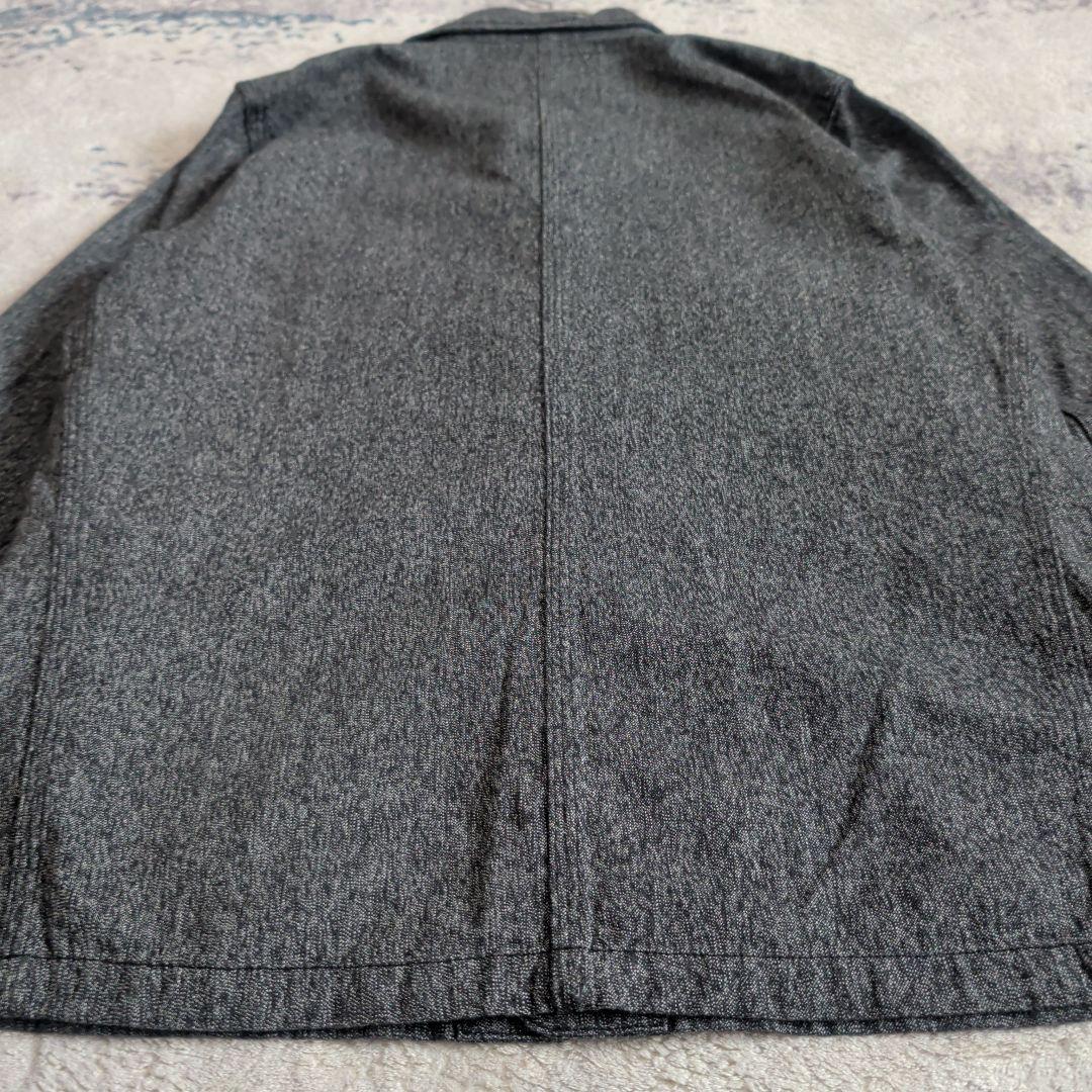 シュガーケーン 9oz. ブラックコバート ワークコート カバーオール M