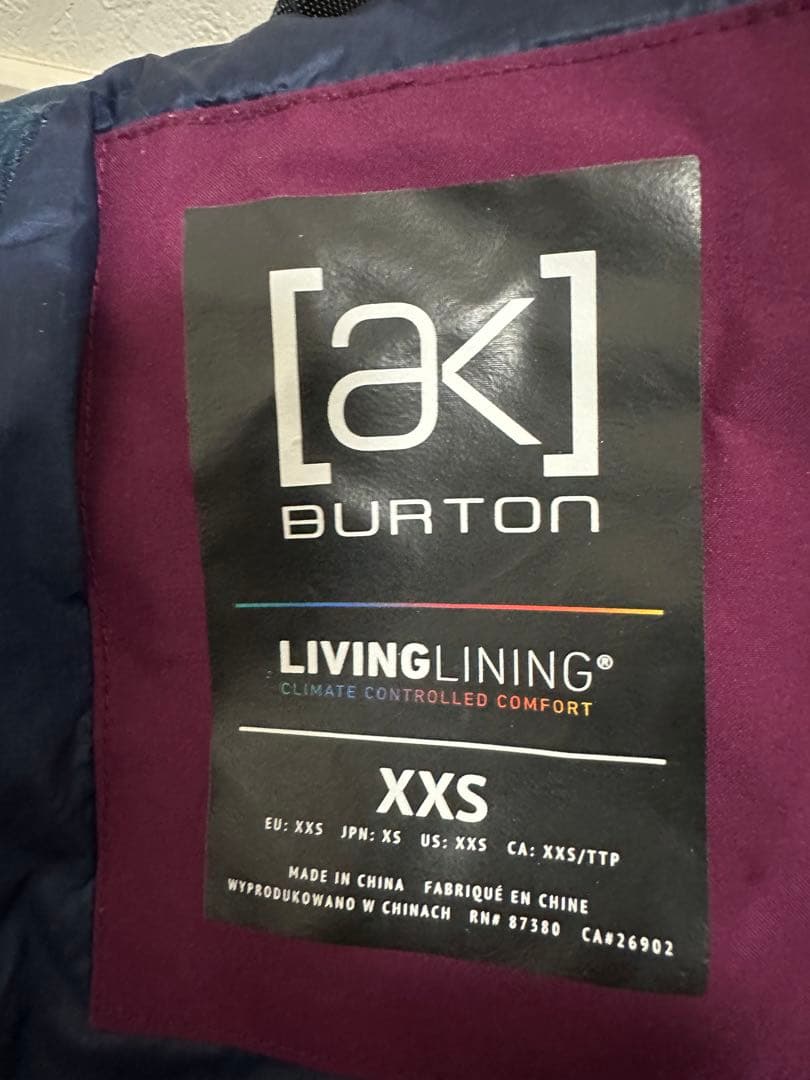 Women's Burton ak GORE‑TEX 2L XXS バートン