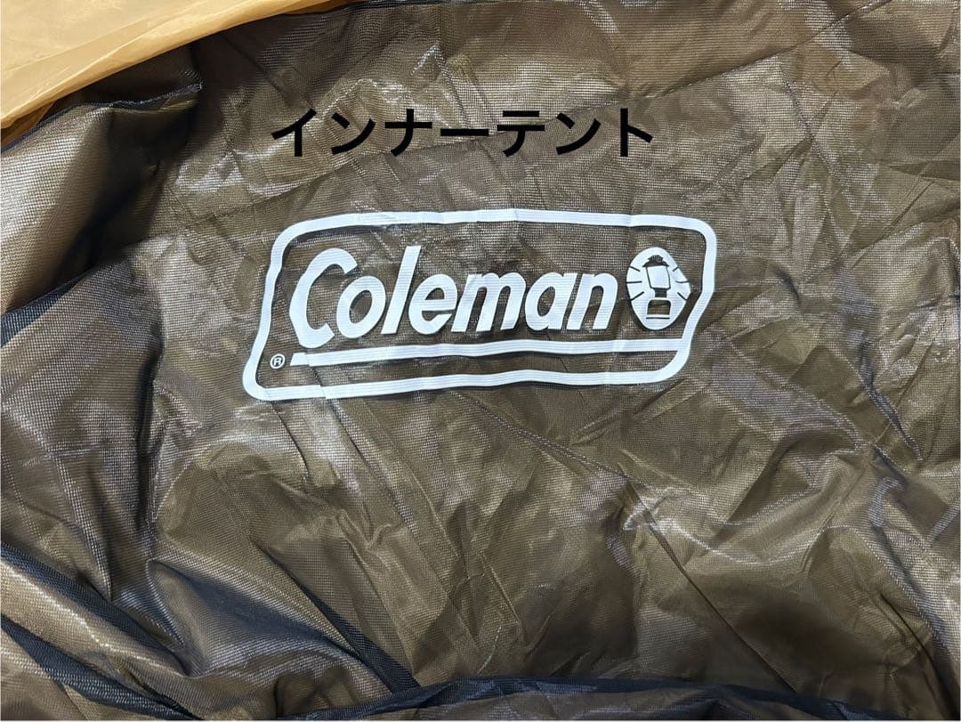 Coleman コールマンタフワイドドームⅣ/300グランドシート付美品