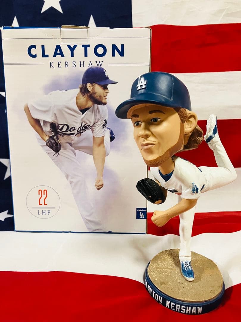 クレイトン・カーショウ 2016年　ボブルヘッド LAD ドジャース