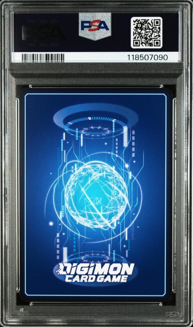 PSA 鑑定品 世界 1枚 ラーナモン サイン BT-21　デジモン　カード