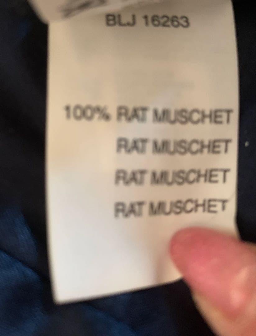 希少　ブルマリン　ファー付き　高級　上品　デニムジャケット