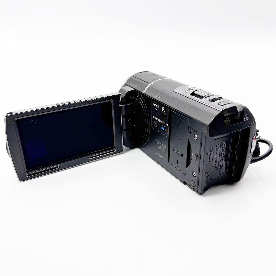ソニー HANDYCAM HDR-PJ590V ビデオカメラレコーダー 中古