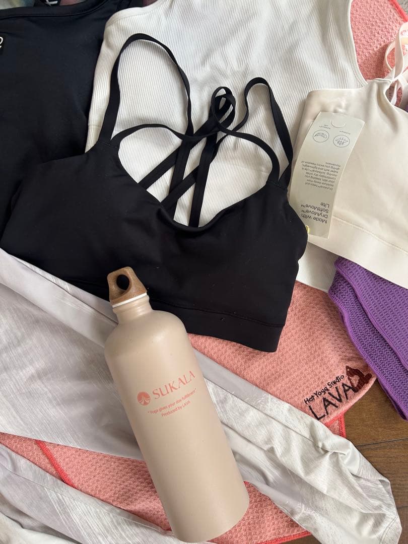 スカーラ　ヨガ　スポーツ　ラバ　セット　美品　ロキシー