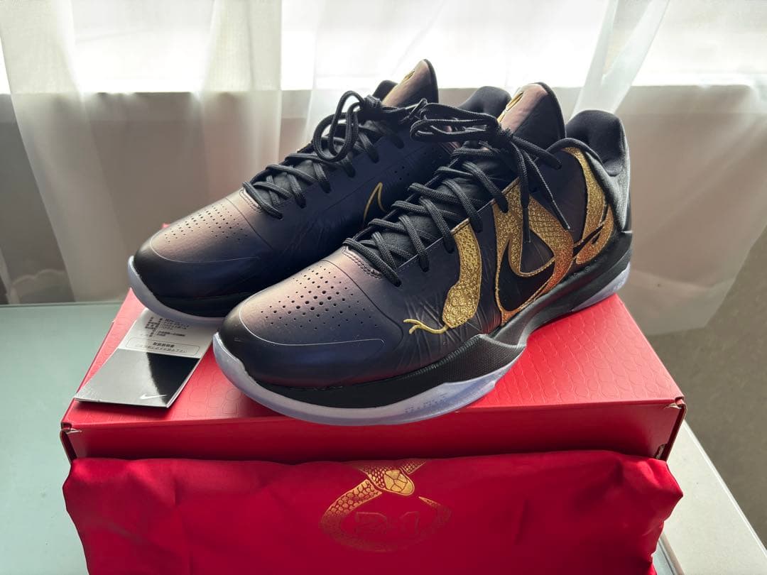 美品 NIKE kobe5 コービー5プロトロ Eggplantナイキ