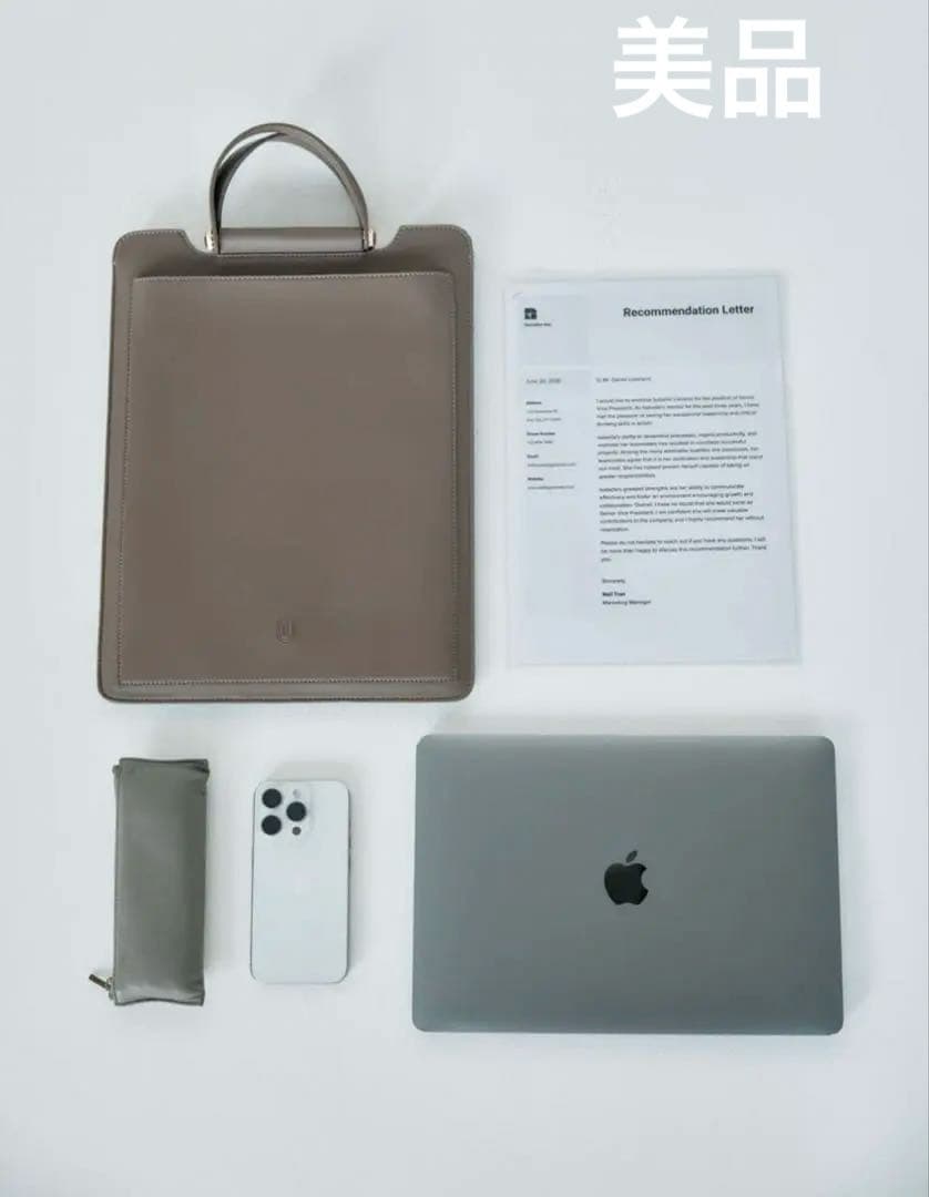 最終値下げ　polaura ポローラ 2wayスリムPCバッグ