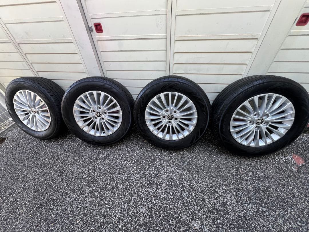 （大幅　値下げ）40アルファード純正ホイルタイヤ　4本