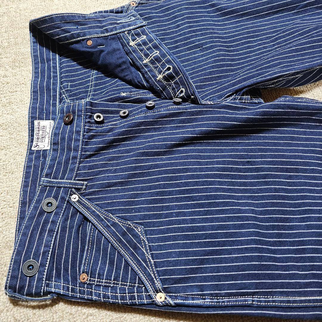 Schott ショット オールドヒッコリー デニムパンツ インディゴ 34インチ