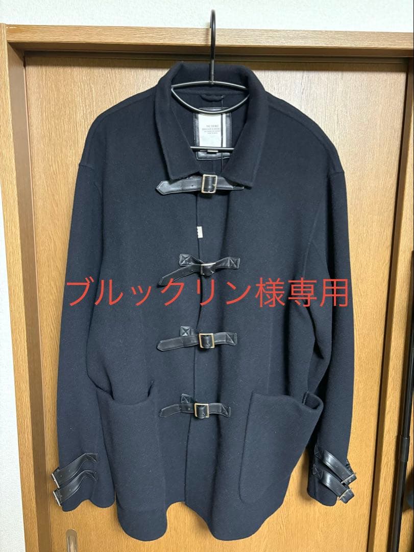 【CRIMIE】 WOOL DUFFLE COAT タグ付き新品・未使用　XXL