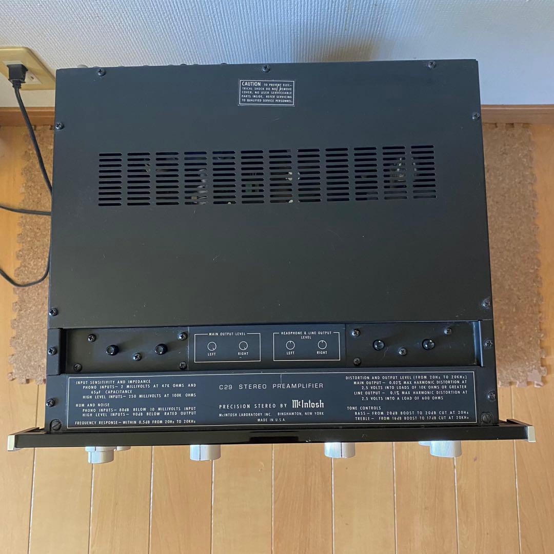 McIntosh マッキントッシュ C29 プリアンプ 現状渡し