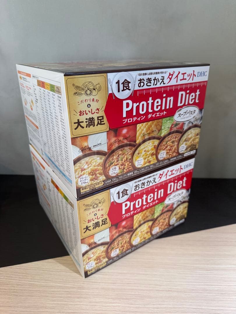 DHC Protein Diet スープパスタ 15食入り x2箱　30食