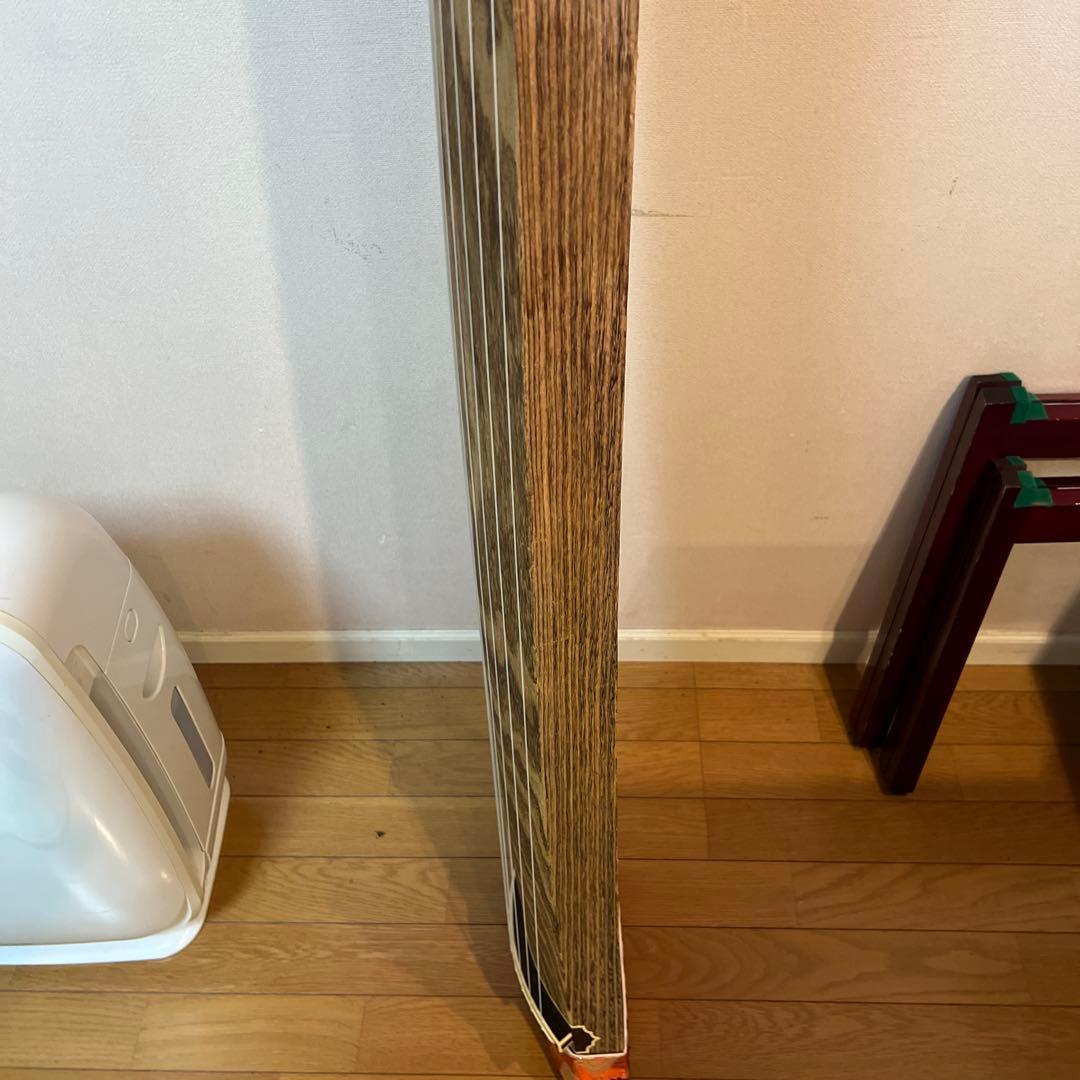 【入門用】木製琴 波模様 スタンド付き