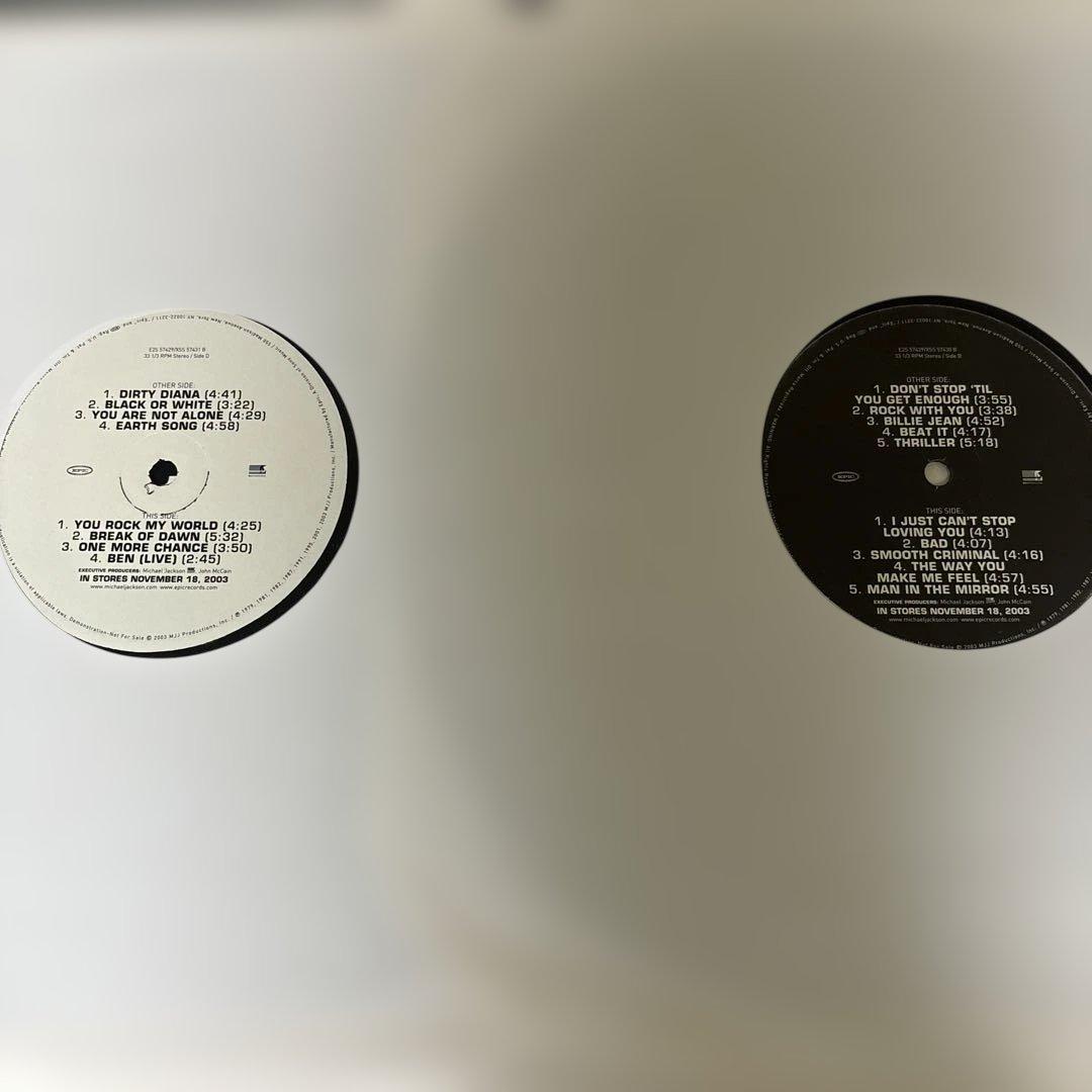 MICHAEL JACKSON/NUMBER ONE レコード