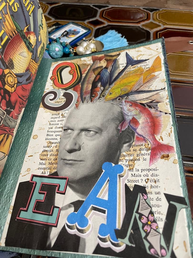 〜海のjunk journal〜ジャンクジャーナル幅17cm