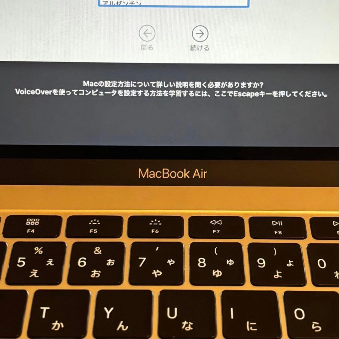 【美品】Apple MacBook Air 2018 13.3 inch