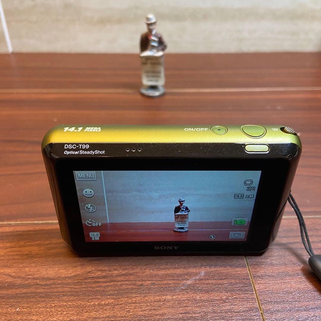 SONY Cyber−Shot T DSC-T99(B) デジカメ 5501