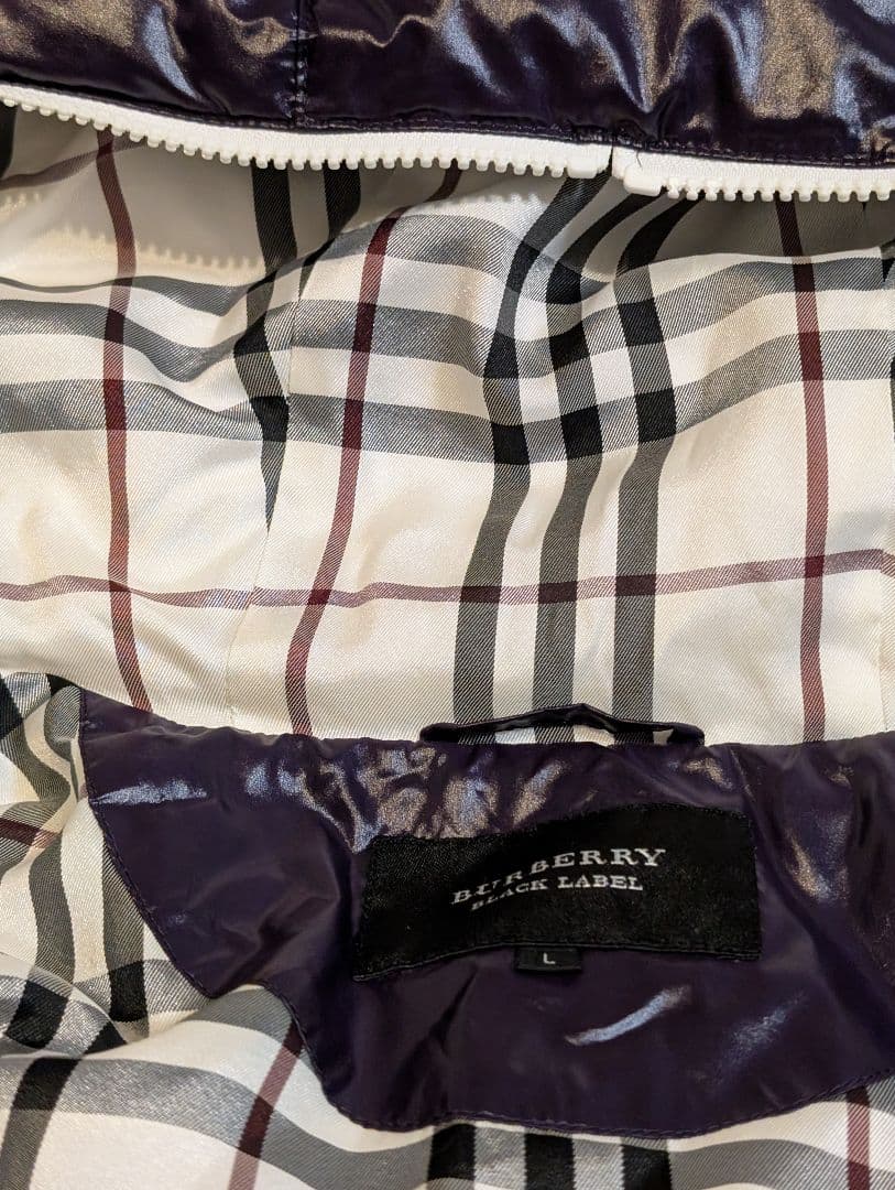 ✨美品✨ BURBERRY BLACK LABEL ダウンベスト L