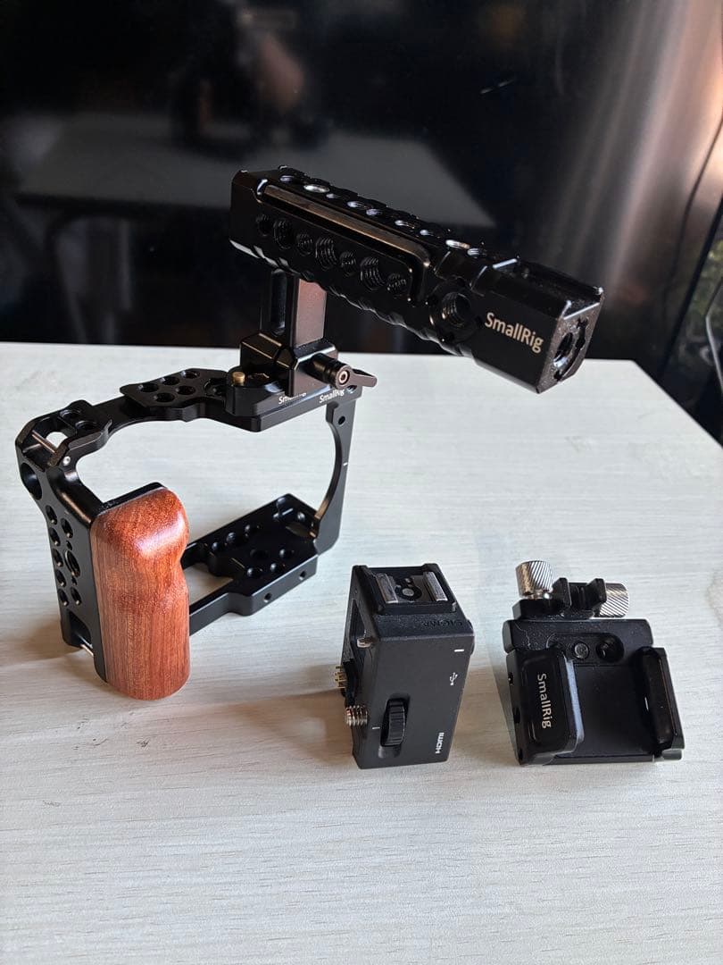 【美品】SIGMA fp レンズセット リグ　純正バッテリー付き