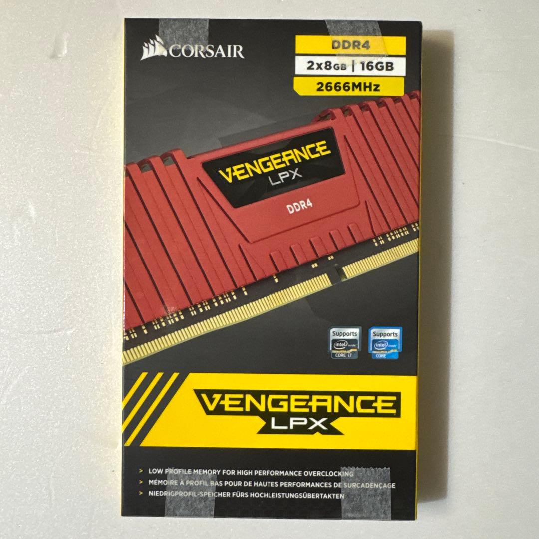 メモリー Corsair Vengeance LPX DDR4 16GB 2666MHz
